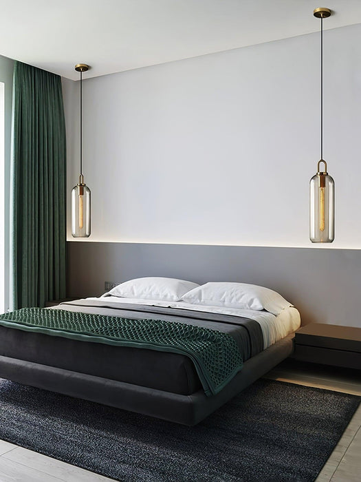 Glass Pendant Swag Light-DWHOME