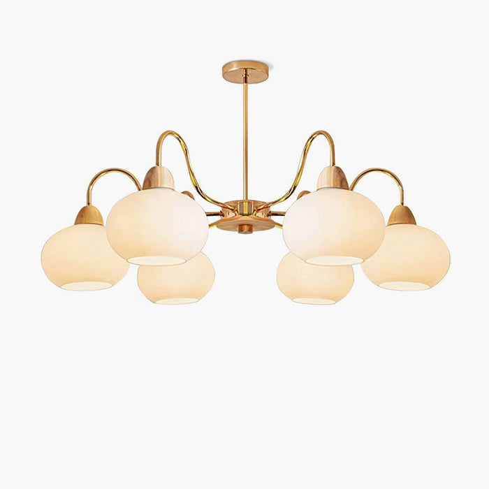 Glass Persimmon Chandelier - DWHOME