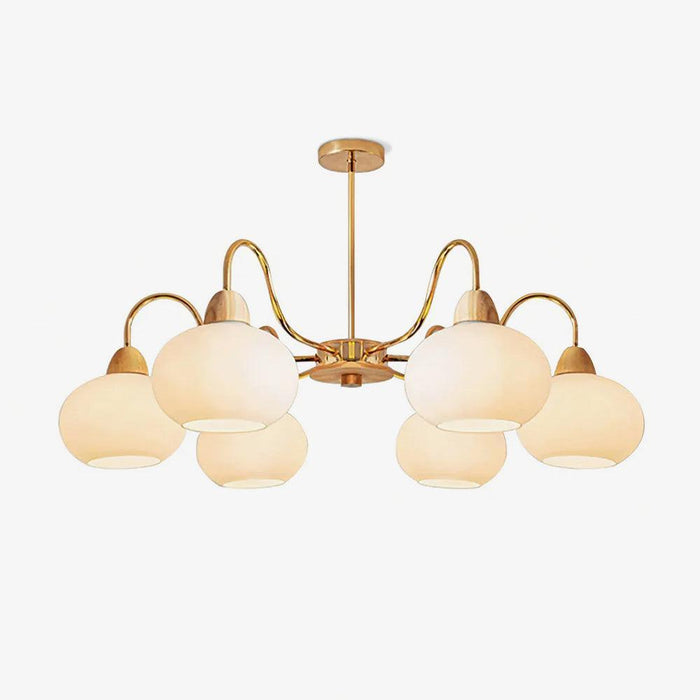 Glass Persimmon Chandelier - DWHOME