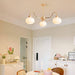 Glass Persimmon Chandelier - DWHOME