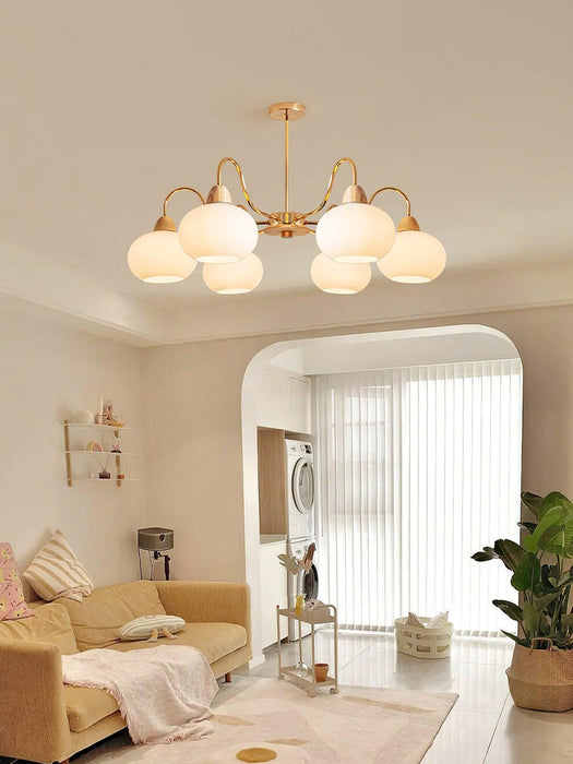 Glass Persimmon Chandelier - DWHOME