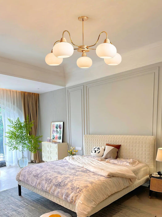 Glass Persimmon Chandelier - DWHOME