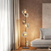 Glass Mesh Petals Floor Lamp-DWHOME