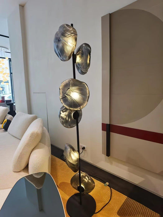 Glass Petals Floor Lamp-DWHOME