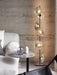 Glass Mesh Petals Floor Lamp-DWHOME