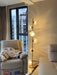 Glass Mesh Petals Floor Lamp-DWHOME