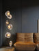 Glass Mesh Petals Floor Lamp-DWHOME
