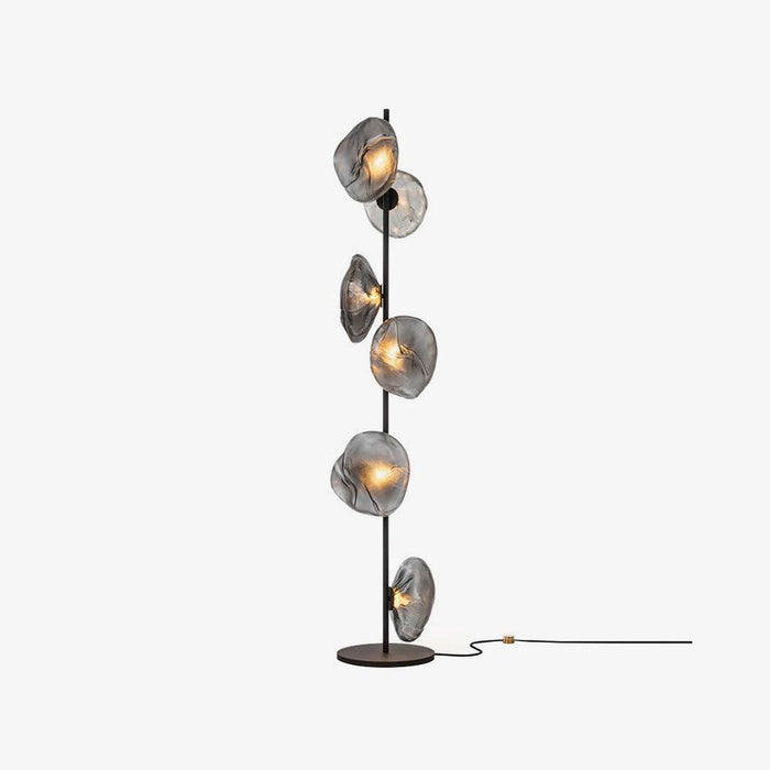 Glass Petals Floor Lamp-DWHOME
