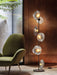 Glass Mesh Petals Floor Lamp-DWHOME