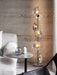 Glass Mesh Petals Floor Lamp-DWHOME