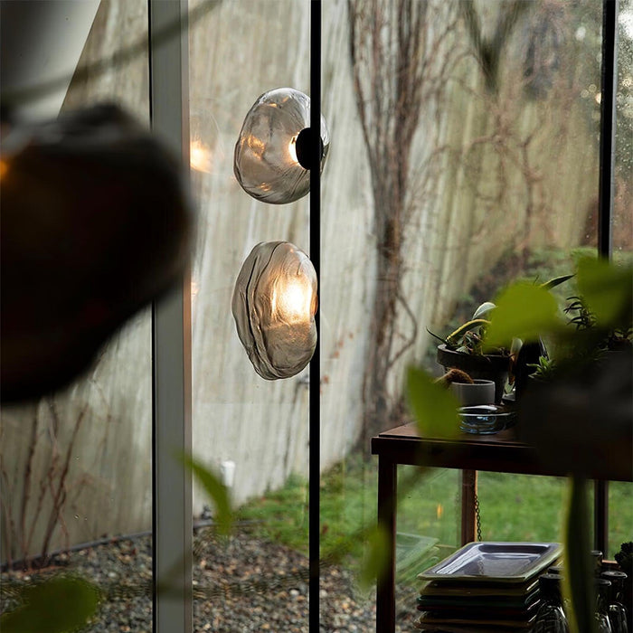 Glass Petals Floor Lamp-DWHOME