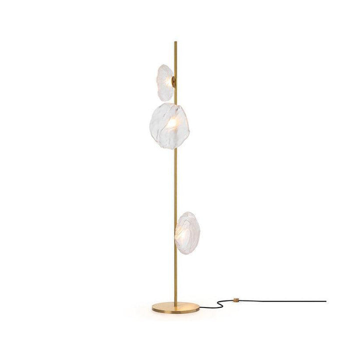 Glass Mesh Petals Floor Lamp-DWHOME