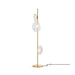 Glass Mesh Petals Floor Lamp-DWHOME