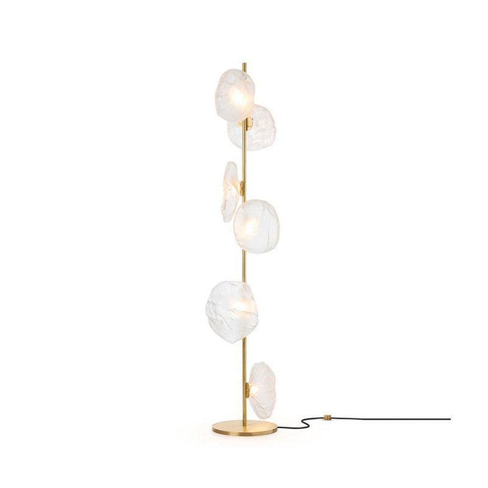 Glass Petals Floor Lamp-DWHOME