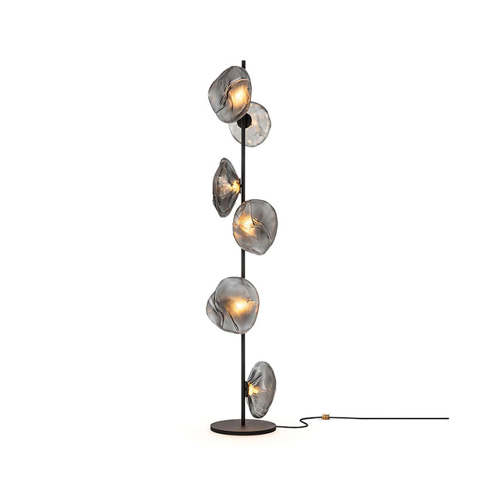 Glass Petals Floor Lamp-DWHOME