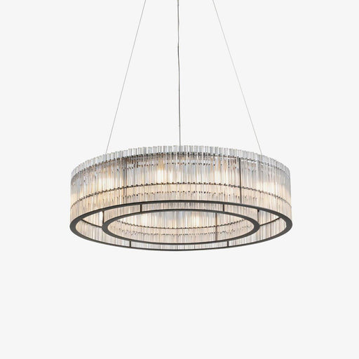 Glass Tube Ring Chandelier-DWHOME