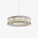 Glass Tube Ring Chandelier-DWHOME