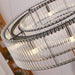Glass Tube Ring Chandelier-DWHOME