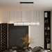 Glass Tube Ring Chandelier-DWHOME
