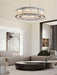 Glass Tube Ring Chandelier-DWHOME