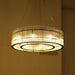 Glass Tube Ring Chandelier-DWHOME