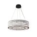 Glass Tube Ring Chandelier-DWHOME