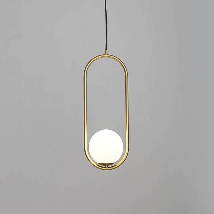 Mila Brass Pendant Light-DWHOME