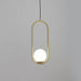 Mila Brass Pendant Light-DWHOME