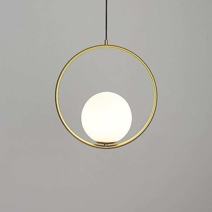Mila Brass Pendant Light-DWHOME
