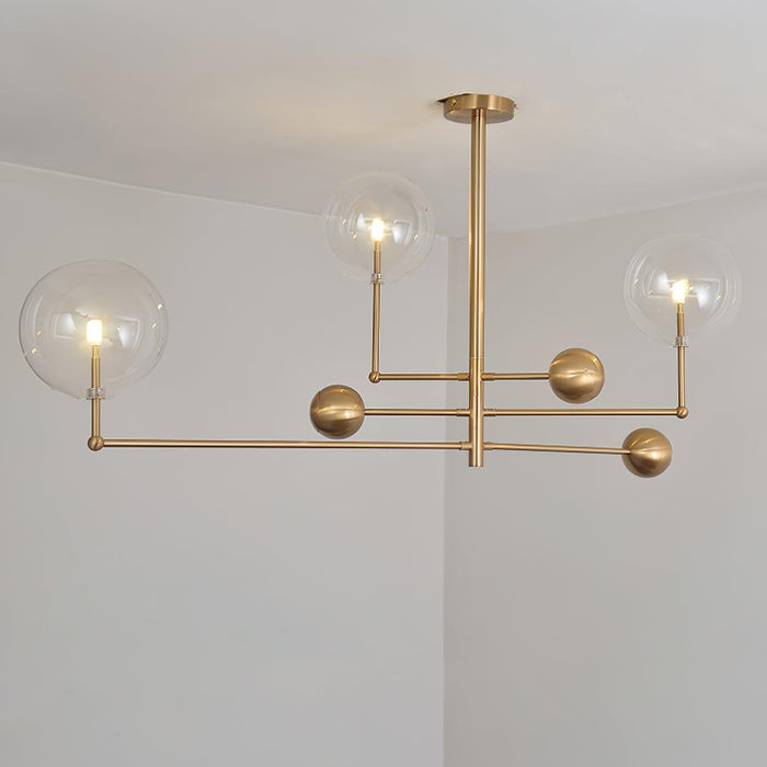 Glass Globe Mobile Chandelier - DWHOME
