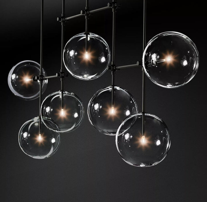 Glass Globe Mobile Chandelier - DWHOME