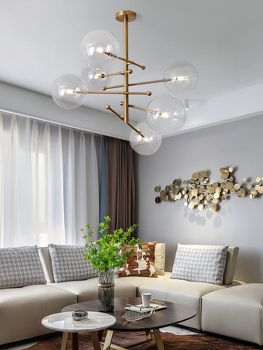 Glass Globe Mobile Chandelier - DWHOME