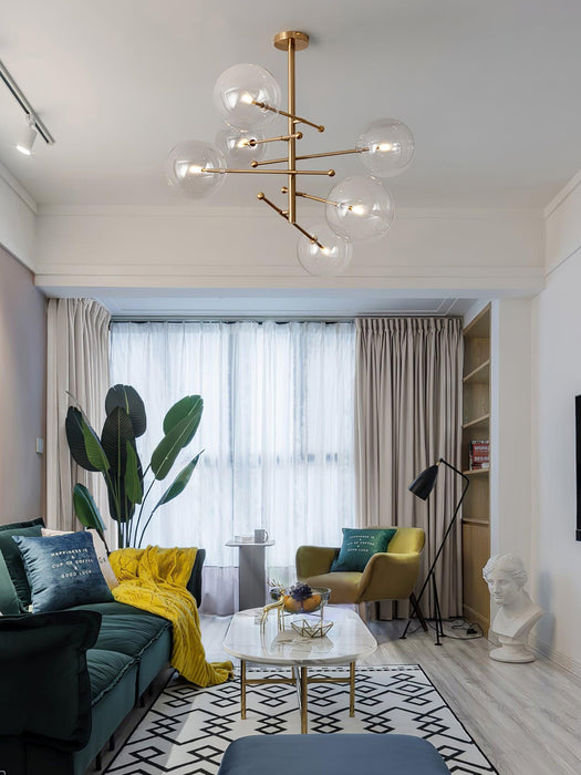 Glass Globe Mobile Chandelier - DWHOME