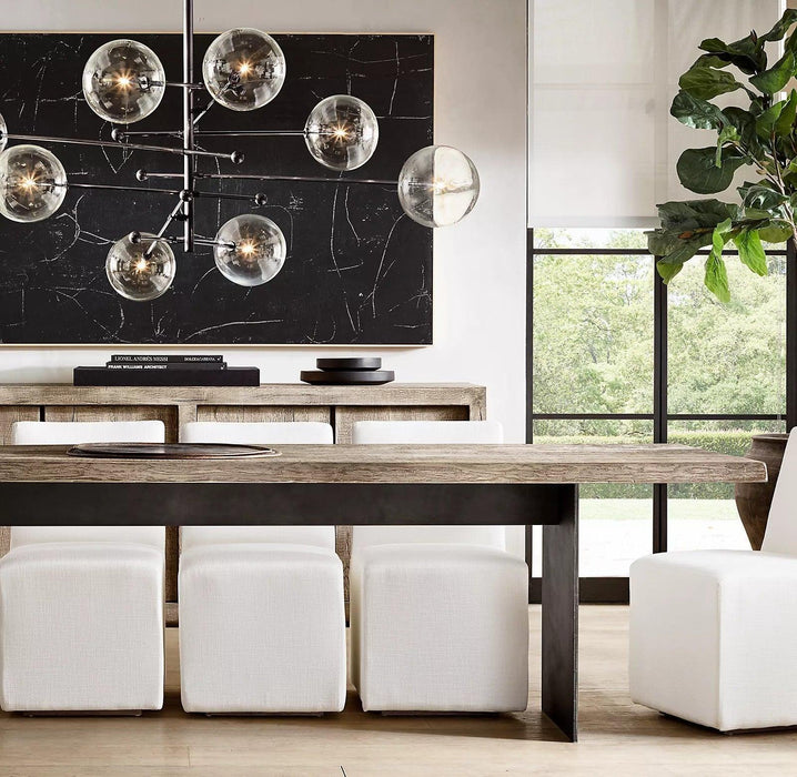 Glass Globe Mobile Chandelier - DWHOME