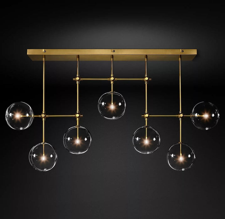 Glass Globe Mobile Chandelier - DWHOME