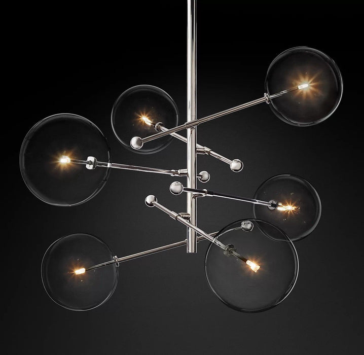 Glass Globe Mobile Chandelier - DWHOME