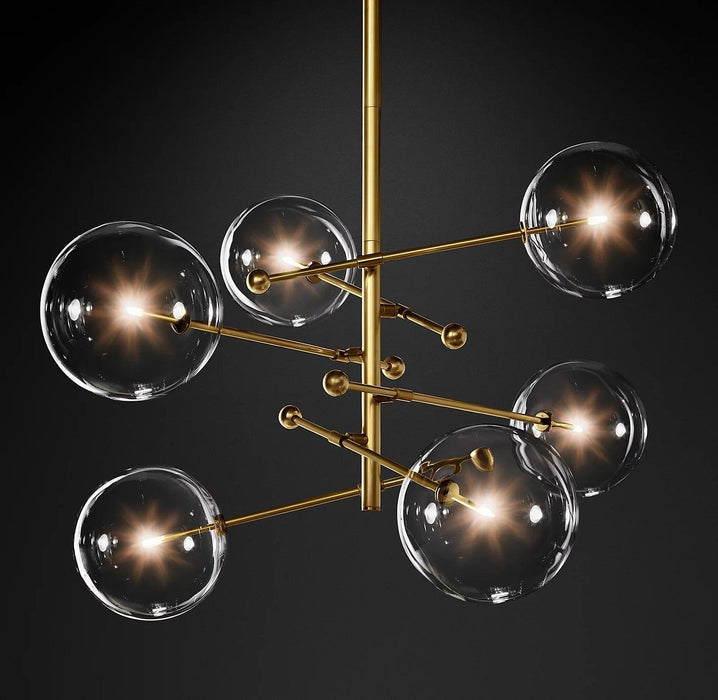 Glass Globe Mobile Chandelier - DWHOME