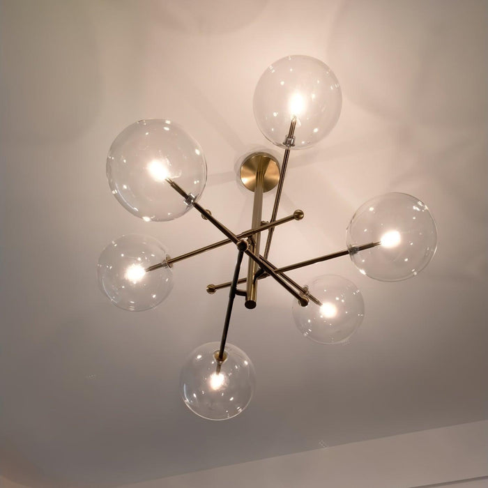Glass Globe Mobile Chandelier - DWHOME