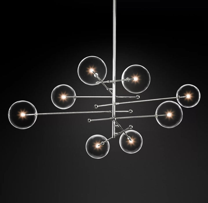 Glass Globe Mobile Chandelier - DWHOME