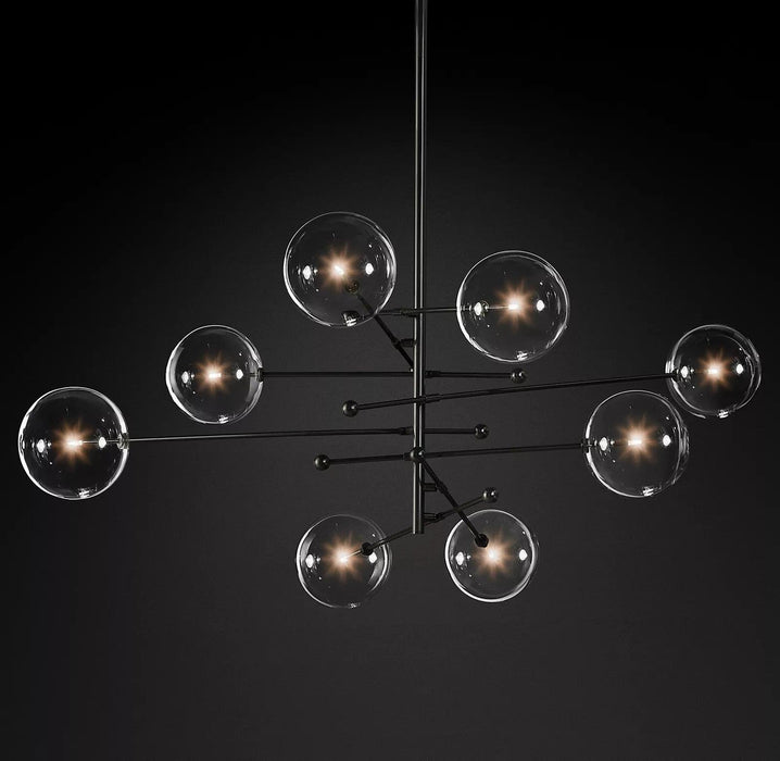 Glass Globe Mobile Chandelier - DWHOME