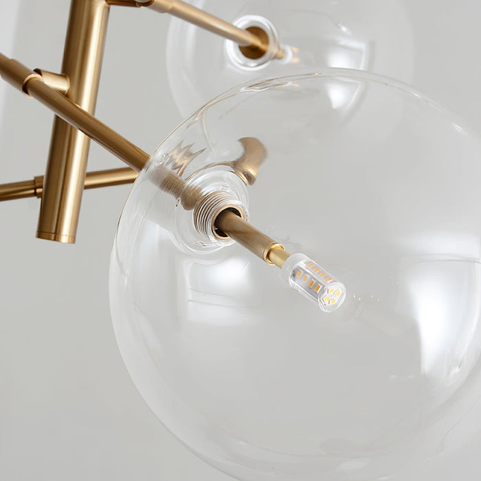Glass Globe Mobile Chandelier - DWHOME
