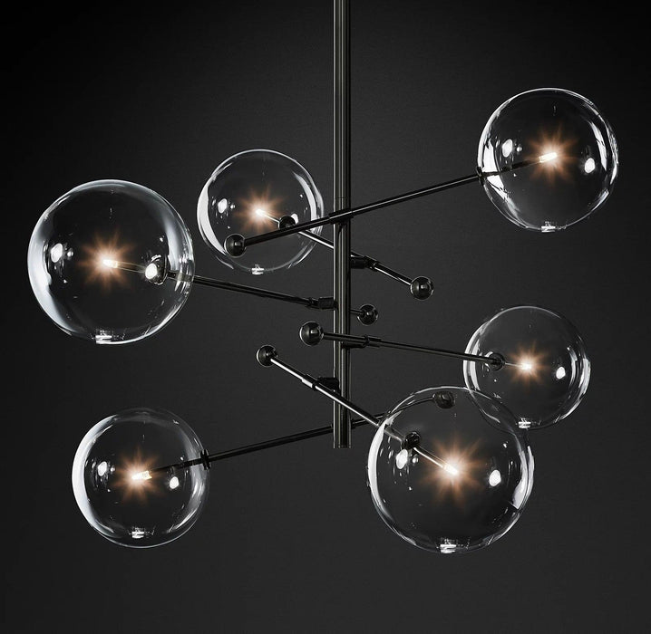 Glass Globe Mobile Chandelier - DWHOME