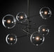 Glass Globe Mobile Chandelier - DWHOME