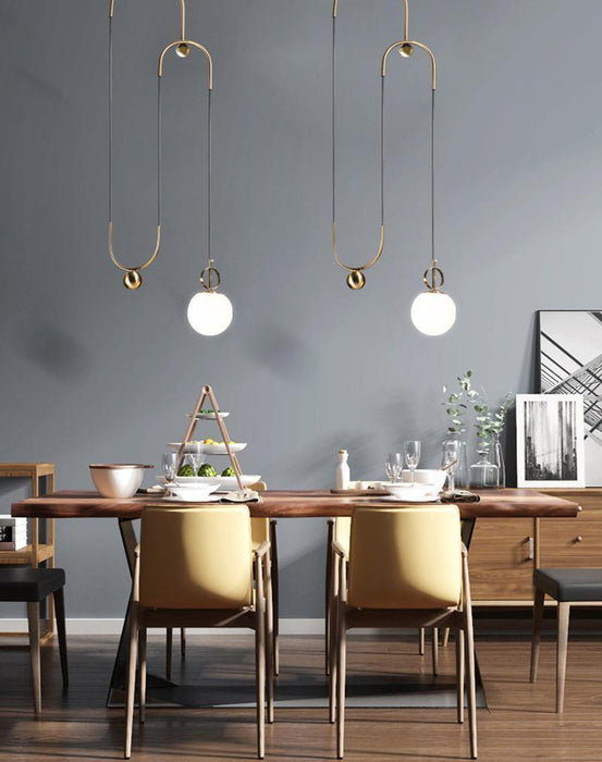 Glass Ball Pendant Lamp-DWHOME