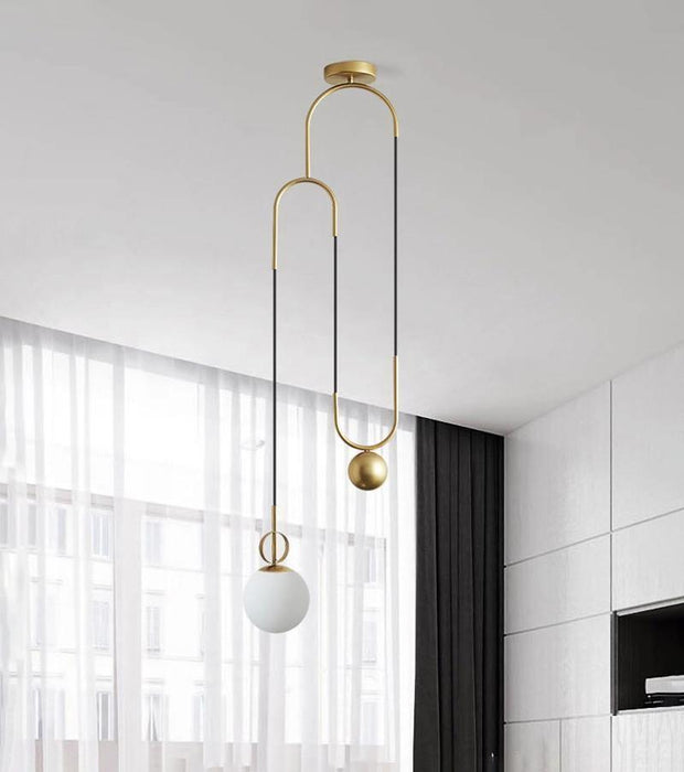 Glass Ball Pendant Lamp-DWHOME