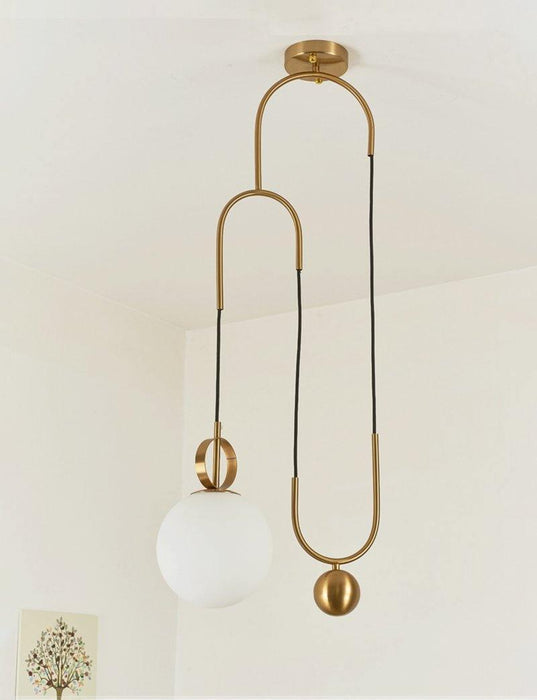 Glass Ball Pendant Lamp-DWHOME