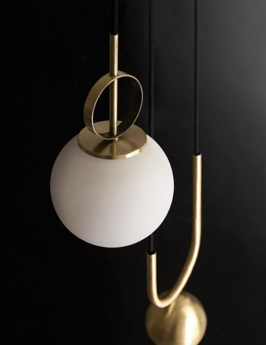 Glass Ball Pendant Lamp-DWHOME