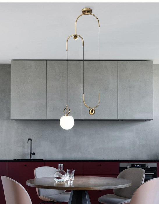 Glass Ball Pendant Lamp-DWHOME