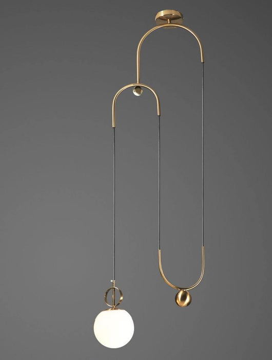 Glass Ball Pendant Lamp-DWHOME