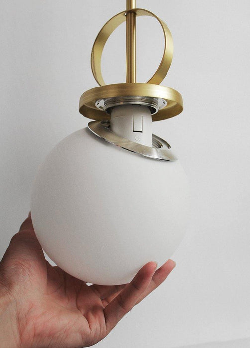 Glass Ball Pendant Lamp-DWHOME
